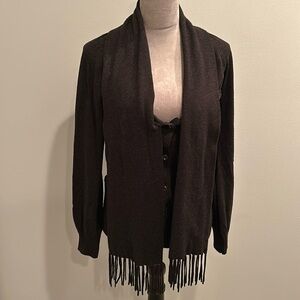 Central Park West Scarf Cardigan M
